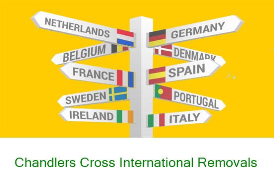 Chandlers Cross international removal company